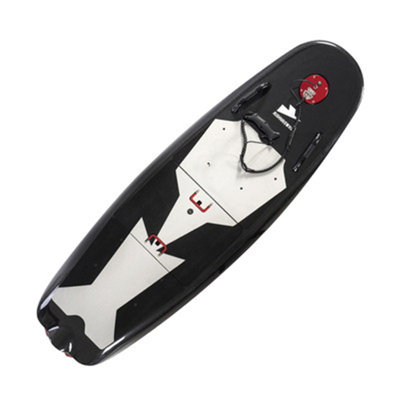 Carbon fibre, electric surfboard